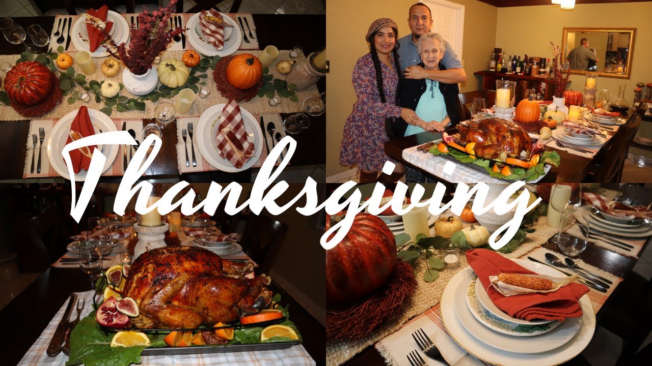 🍁NUESTRA CENA DE ACCION DE GRACIAS 2021 / Vean Como Nos Quedó el Pavo *Feliz Thanksgiving 2021* 🦃