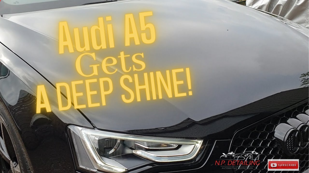 Audi A5 gets shined!