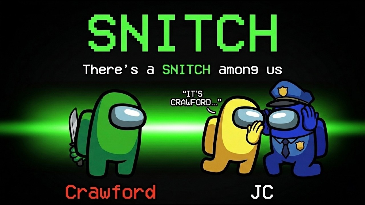 AMONG US WITH NEW SNITCH ROLE