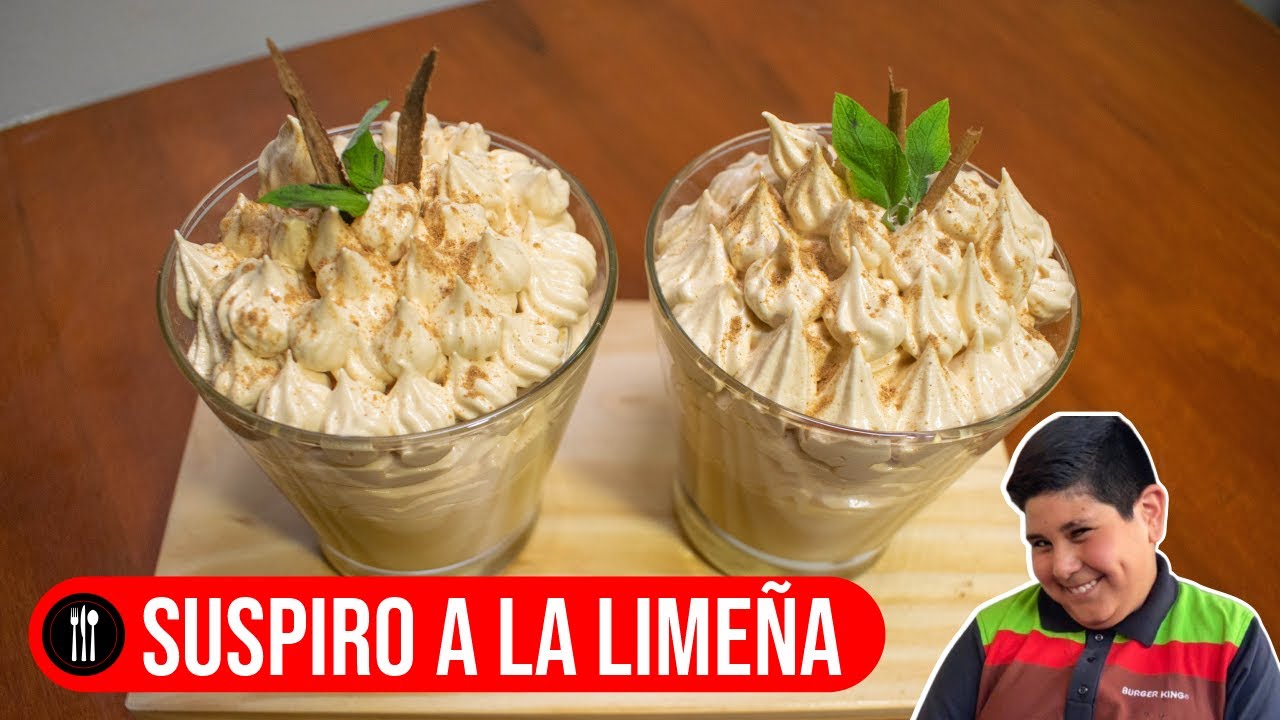 COMO PREPARAR SUSPIRO A LA LIMEÑA
