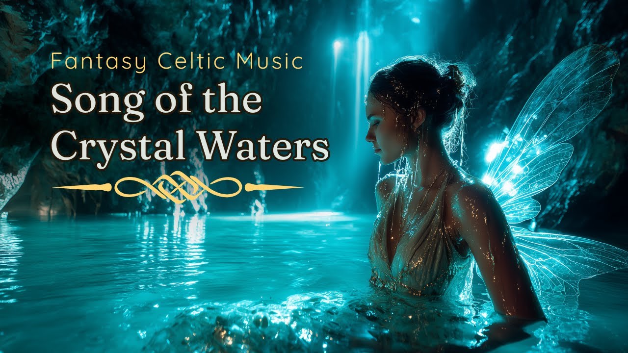Song of the Crystal Waters - Enchanting Celtic Music | Magical Water & Harp Relaxation
