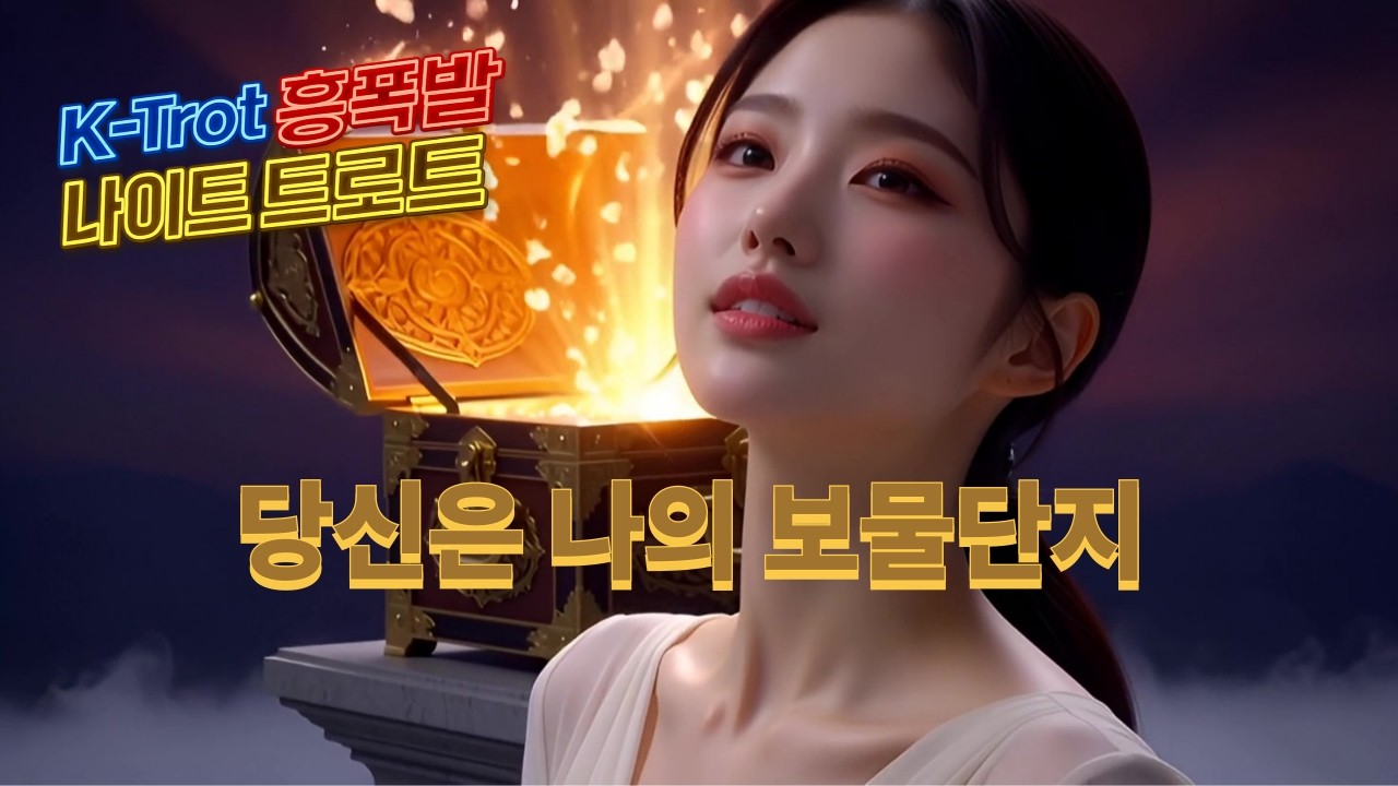 [Dance Trot] 당신은 나의 보물단지 🎧 세상에 단 하나뿐인 소중한 내 사랑 💎 엉덩이가 들썩이는 무한 흥 폭발 나이트 댄스 🎬 AI Generated