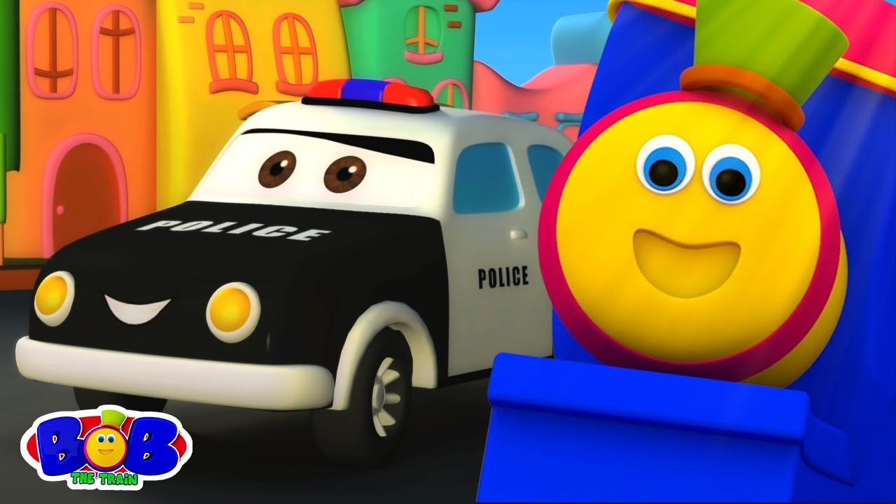 Canção de transporte música educativa para crianças de bob o trem