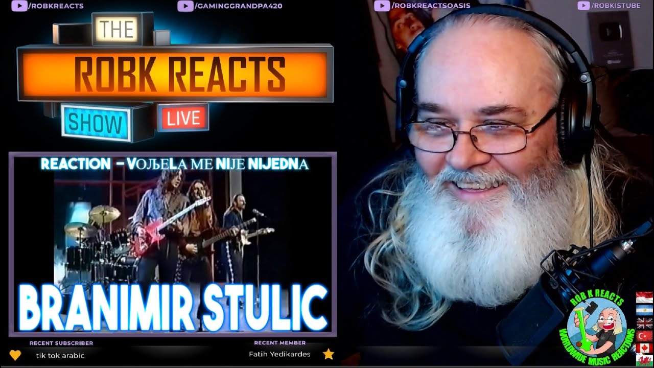 Branimir &Scaron;tulić Reaction - VОЉЕLА МЕ NIЈЕ NIJEDNА - First Time Hearing - Requested