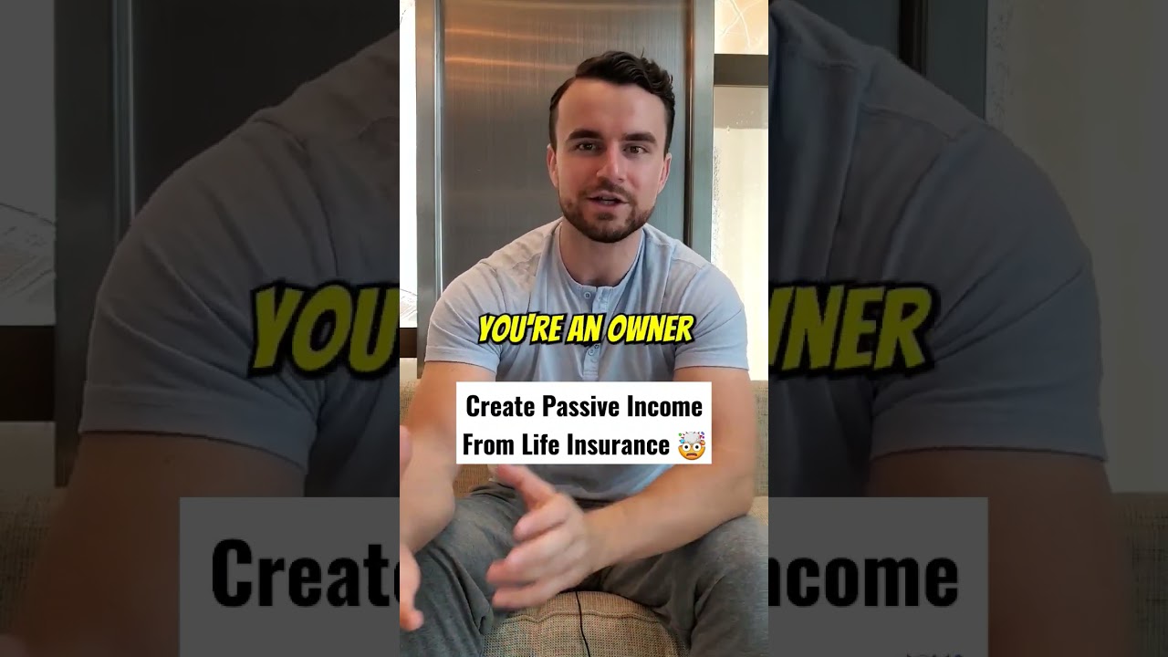 Create Passive Income From Life Insurance 🤯 Earn a yearly dividend from the insurance company