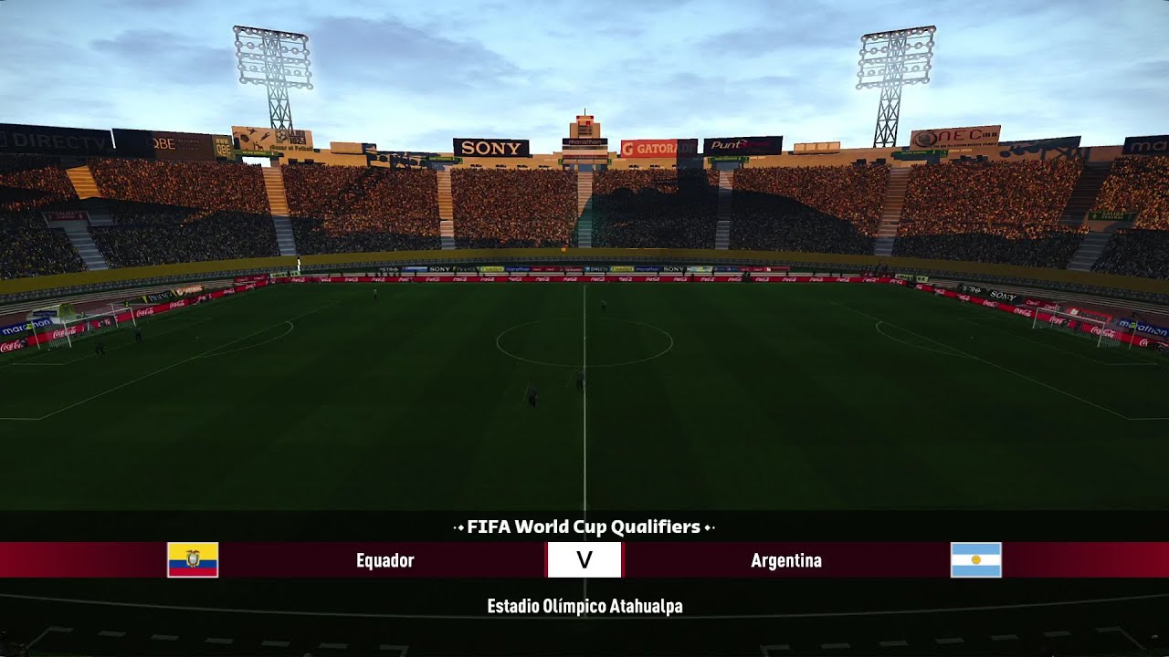EQUADOR X ARGENTINA   (09/O9/2025) | ELIMINATÓRIAS 2025 AO VIVO COM IMAGENS | Efootball 2025
