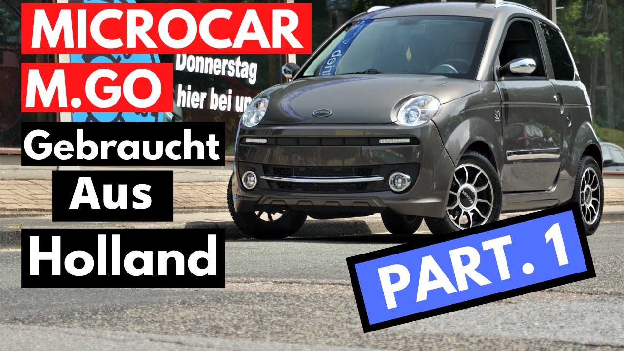 Microcar MGO Gebraucht KAUFEN ?? | Mofa Auto 45 Kmh | Teil 1