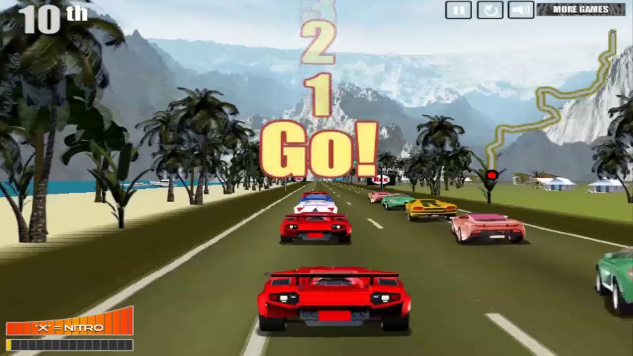 Supercar Racing | Full Game Walkthrough | FREEGAMES66