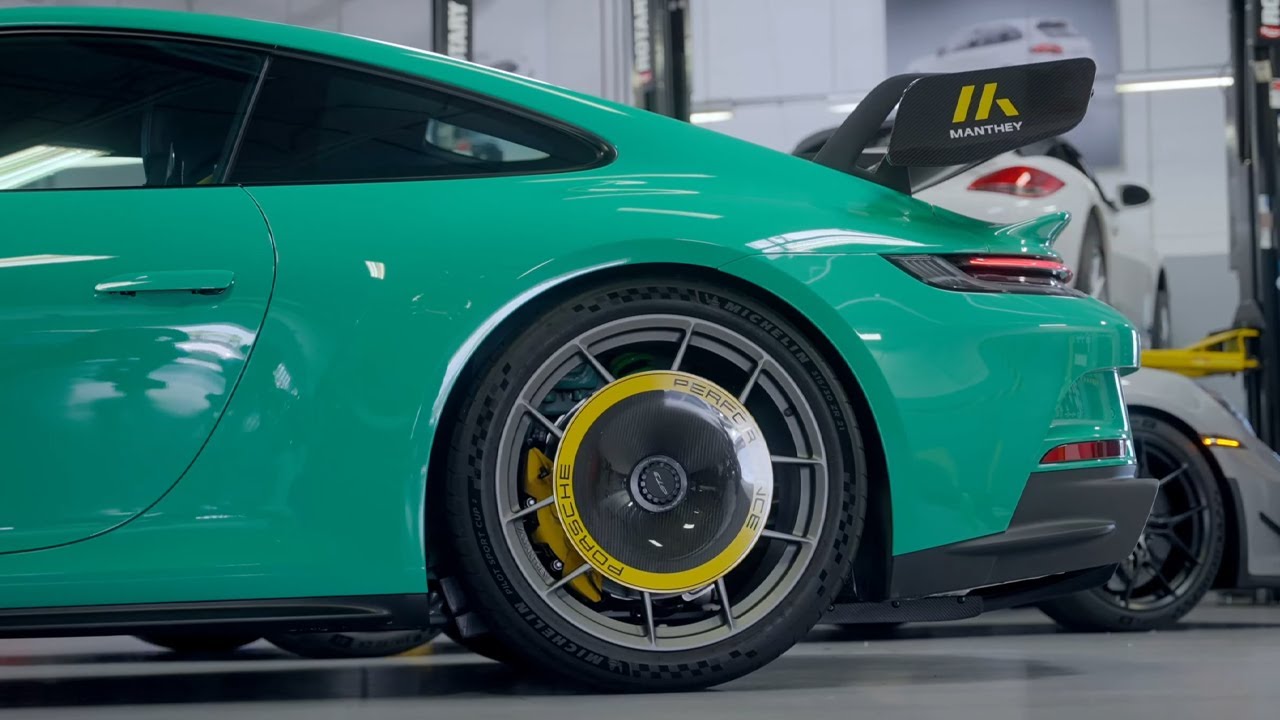 Manthey Kit Installation on Porsche 911 GT3 (992)