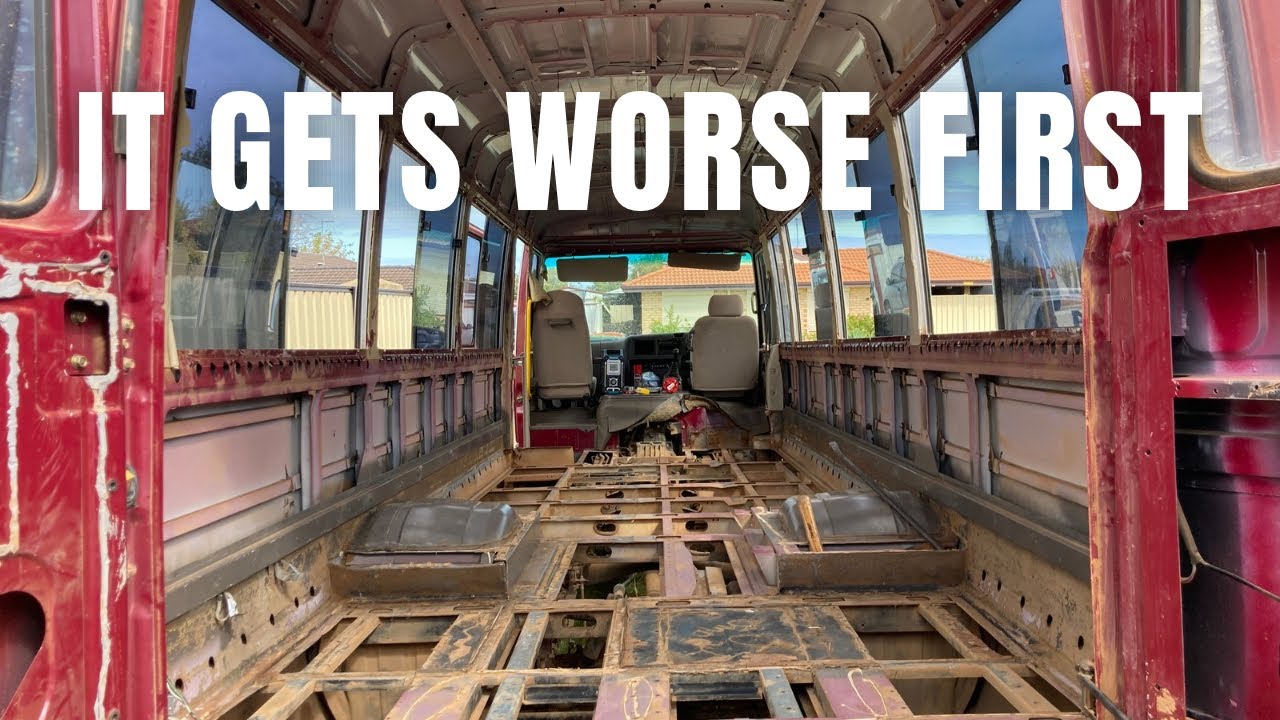 Starting From Nothing: Inside Our Stripped Bus