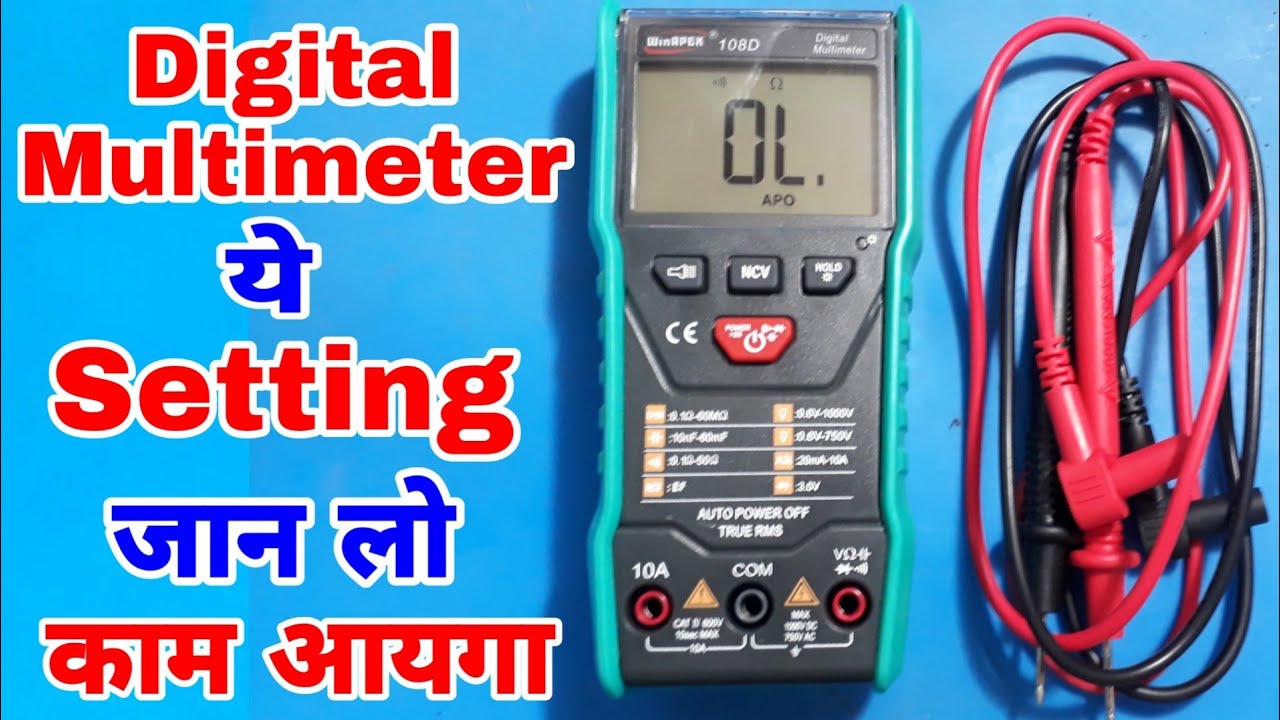 Winapex 108d Multimeter/ Digital Multimeter Winapex/ Winapex 108d Multimeter Unboxing