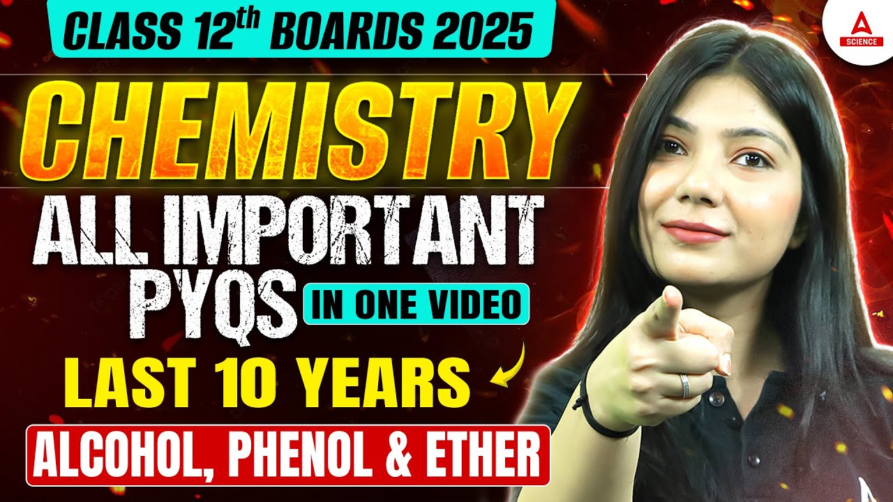 Class 12 Chemistry All PYQs in One Shot | 🔥 Alcohol, Phenol & Ether Last 10 Years Question PYQs