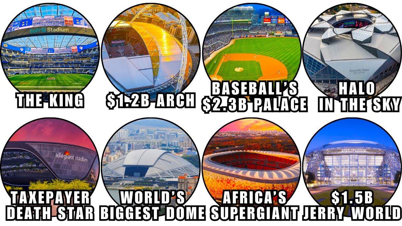All The MOST EXPENSIVE Stadiums In The World Explained