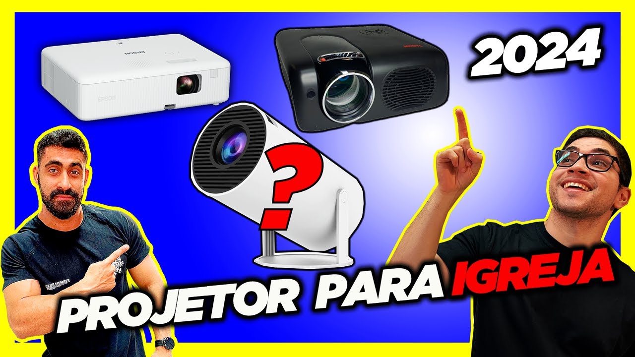PROJETOR PARA IGREJA - MELHOR CUSTO X BENEFÍCIO: BOM E BARATO ( 2024 )