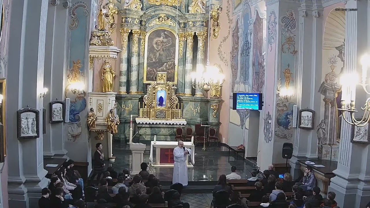 Msza święta#rekolekcje#ks. Damian Dorot#ZSE Vetter