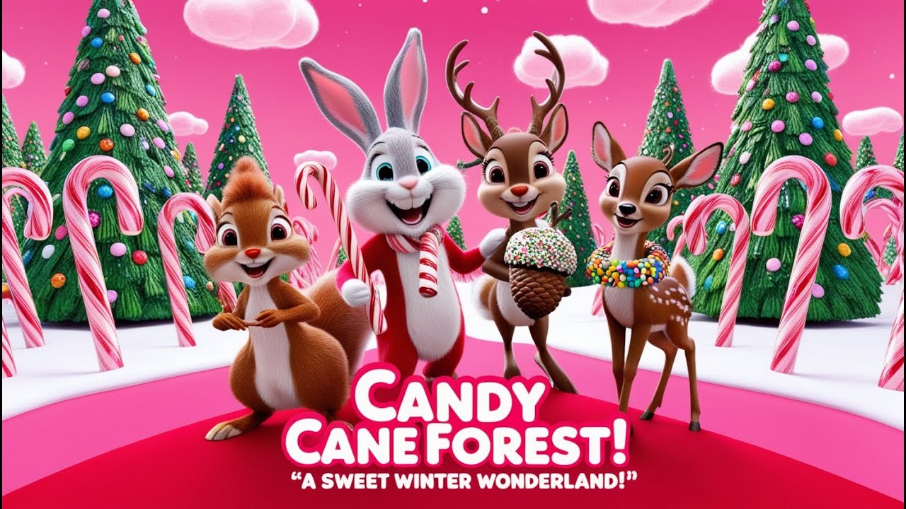 Candy Cane Forest | Kids songs | Nursery Rhymes | Dreamy Dots