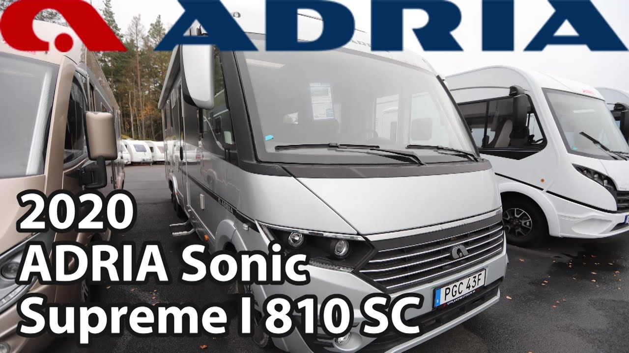 ADRIA Sonic Supreme I 810 SC 2020 Motorhome 8,80 m