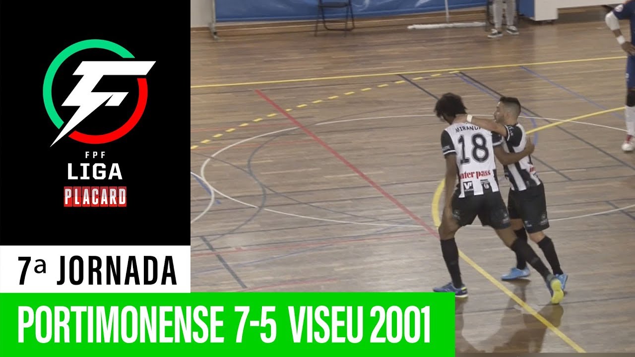 Liga Placard: Portimonense 7 - 5 Viseu 2001