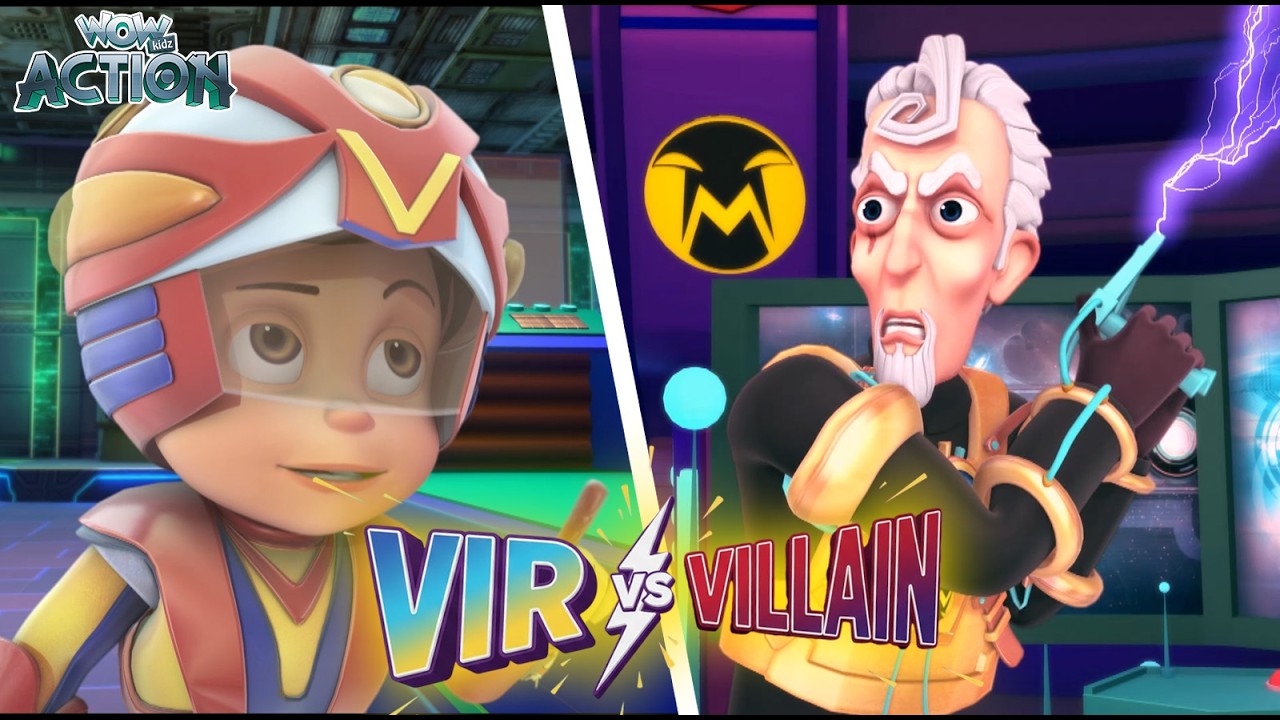 Vir The Robot Boy | Vir Ka Naya Robo Suit | Vir Vs Villain Compilation🔥🤖| Wow Action