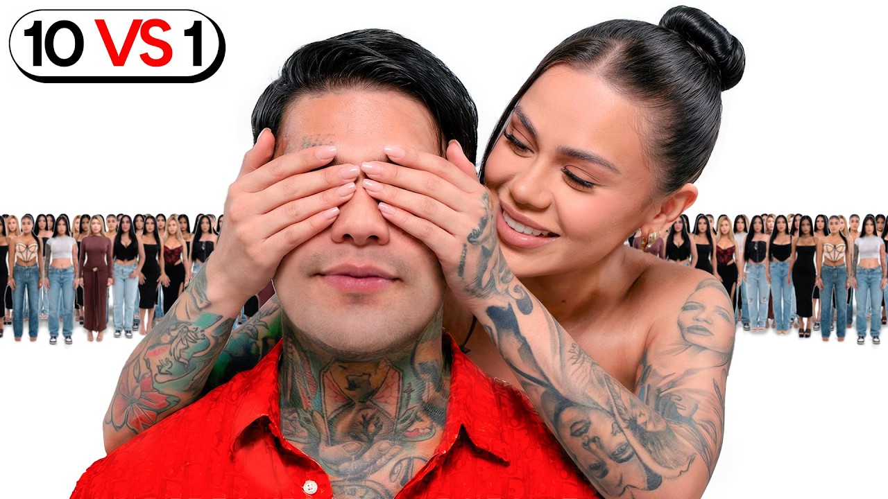 ADIVINA QUIEN ES TU HERMANA VS 10 MUJERES | YEFERSON COSSIO - leBriah