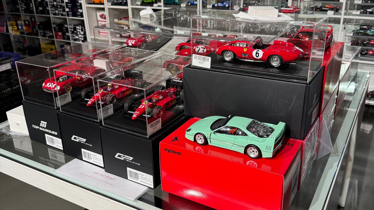 Ferrari in scala di una qualità altissima!