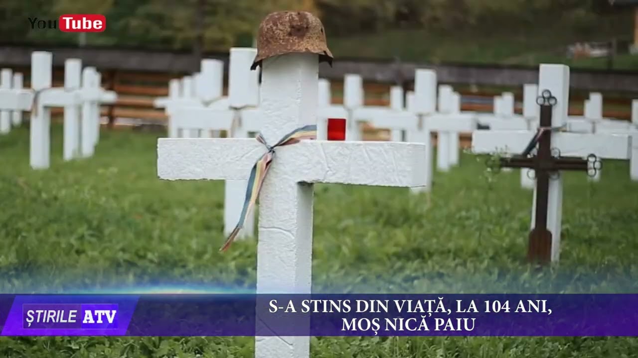S-A STINS DIN VIAȚĂ, LA 104 ANI, MOȘ NICĂ PAIU