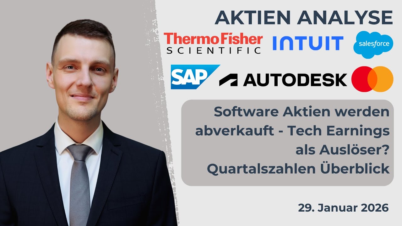 SAP Aktie, Salesforce Aktie, Intuit Aktie, Mastercard Aktie, Autodesk Aktie, ThermoFisher Aktie