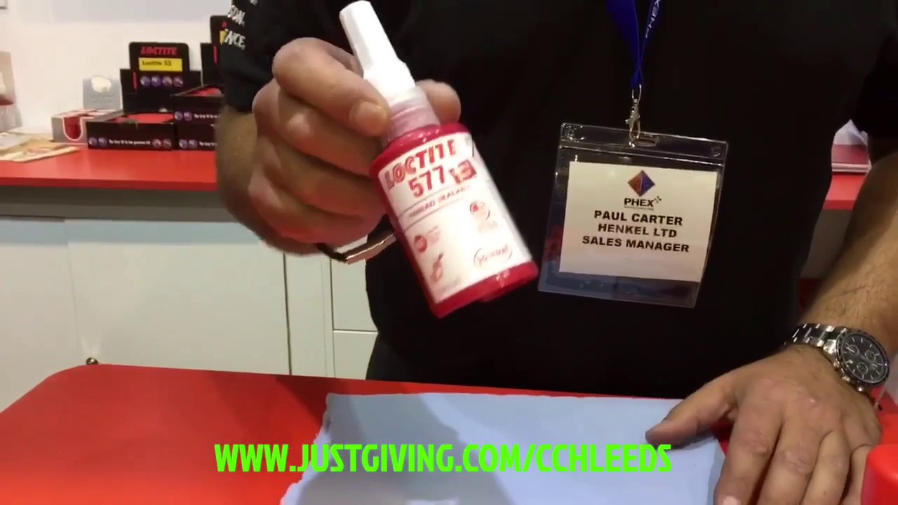 LOCTITE 577 HOW TO USE - Pipe sealant - Thread sealant - Paul Carter