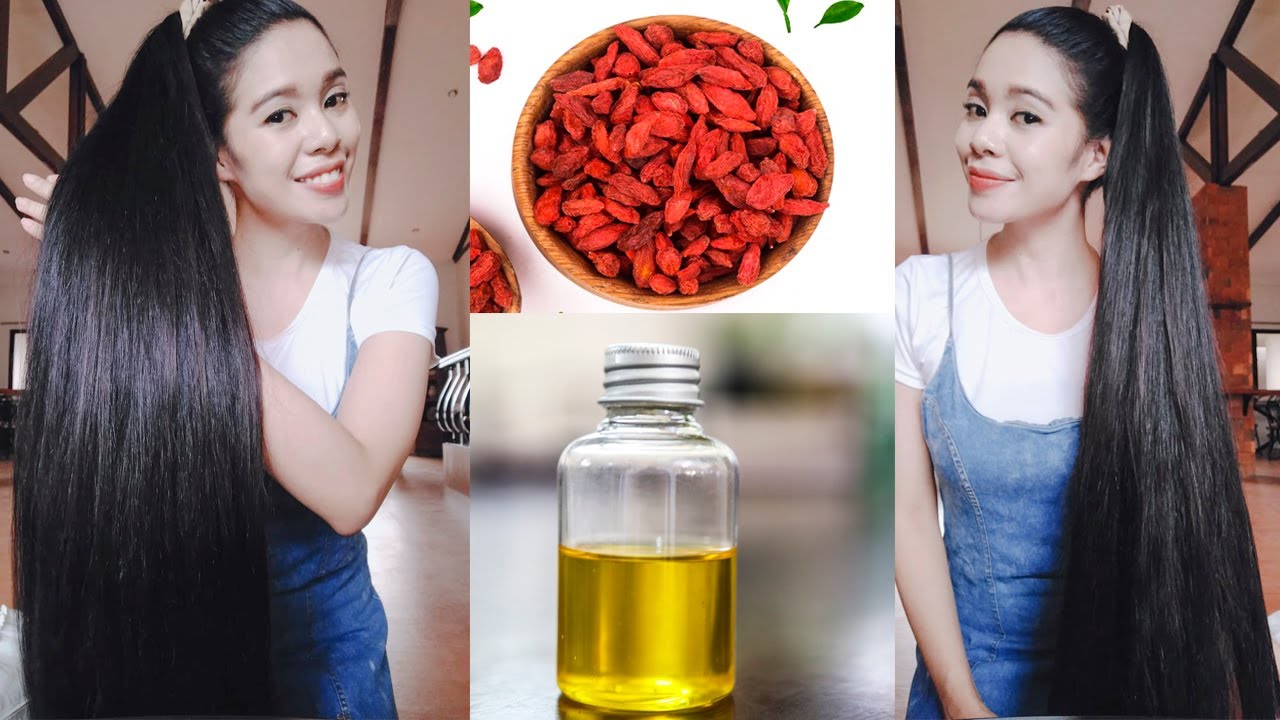 Use This 1 Ingredient To Grow Long Hair Fast- DIY Goji Berry Oil For Hair Growth- Beautyklove