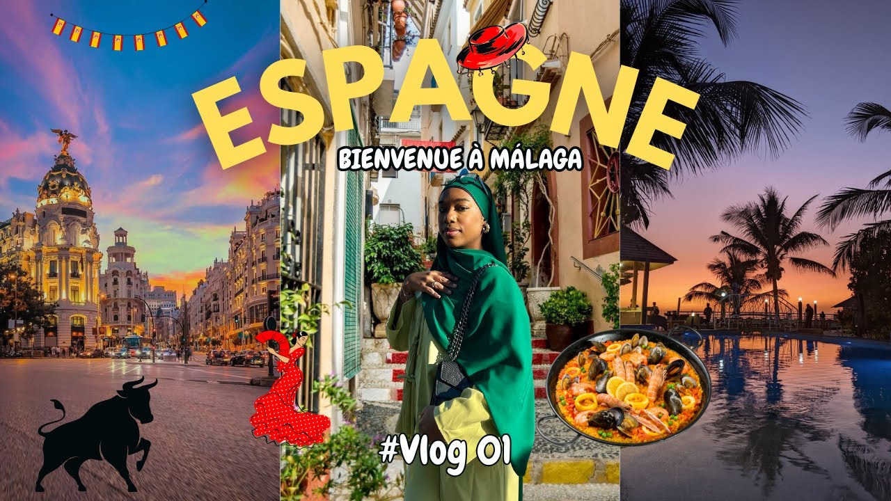 Je Pars en Erasmus à MÁLAGA ! Vlog I Nouvelle Aventure en Espagne!🇪🇸