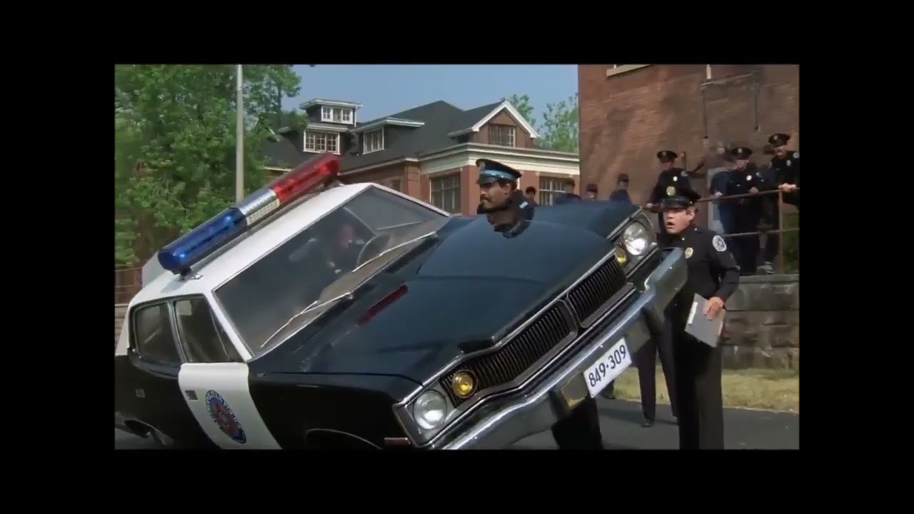 Police Academy | Moses Hightower flips squad car