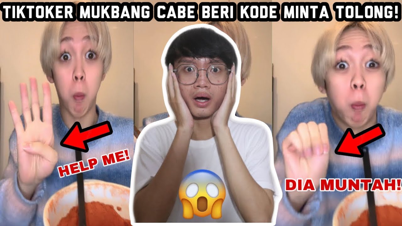 MUKBANG BUBUK CABE MINTA TOLONG!!! TANGANNYA BIKIN KODE!!!