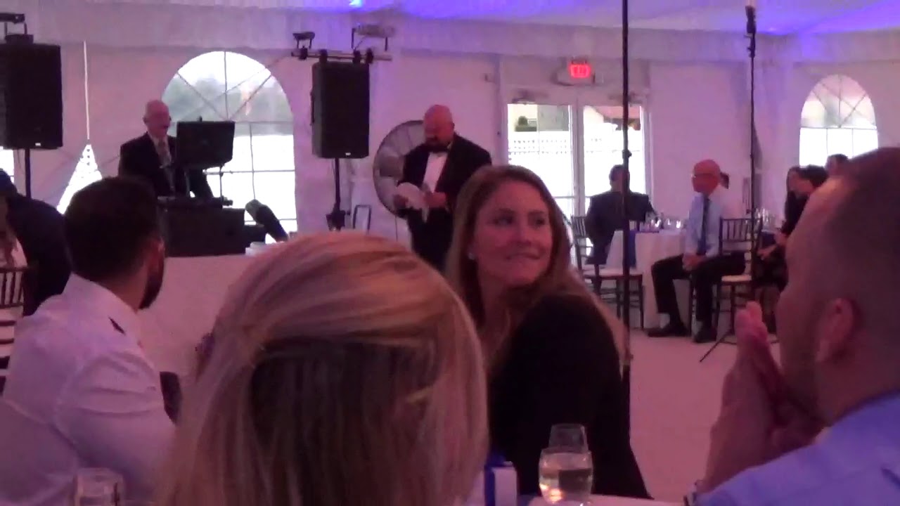 Bouhuys Wedding: Howard Finkel introduces the wedding party 7/10/16