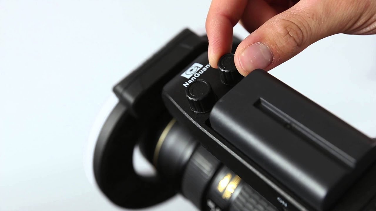 NANGUANG LED Ringleuchte CN-R160, Videoleuchte f&uuml;r DSLR-Kamera, Camcorder