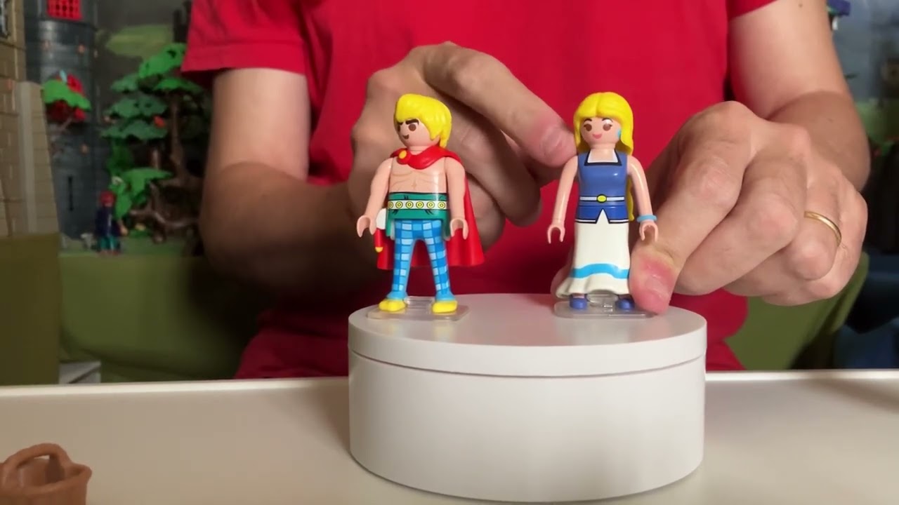 PLaYMOBIL ASTERIX 71544 Y 71545. GURUSIX DEL PLASTICO