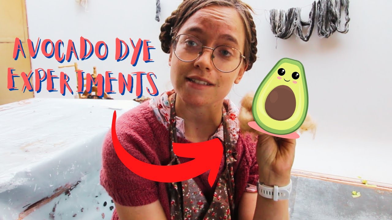 On Wednesdays We Dye Pink (my First time experiment with avocado)