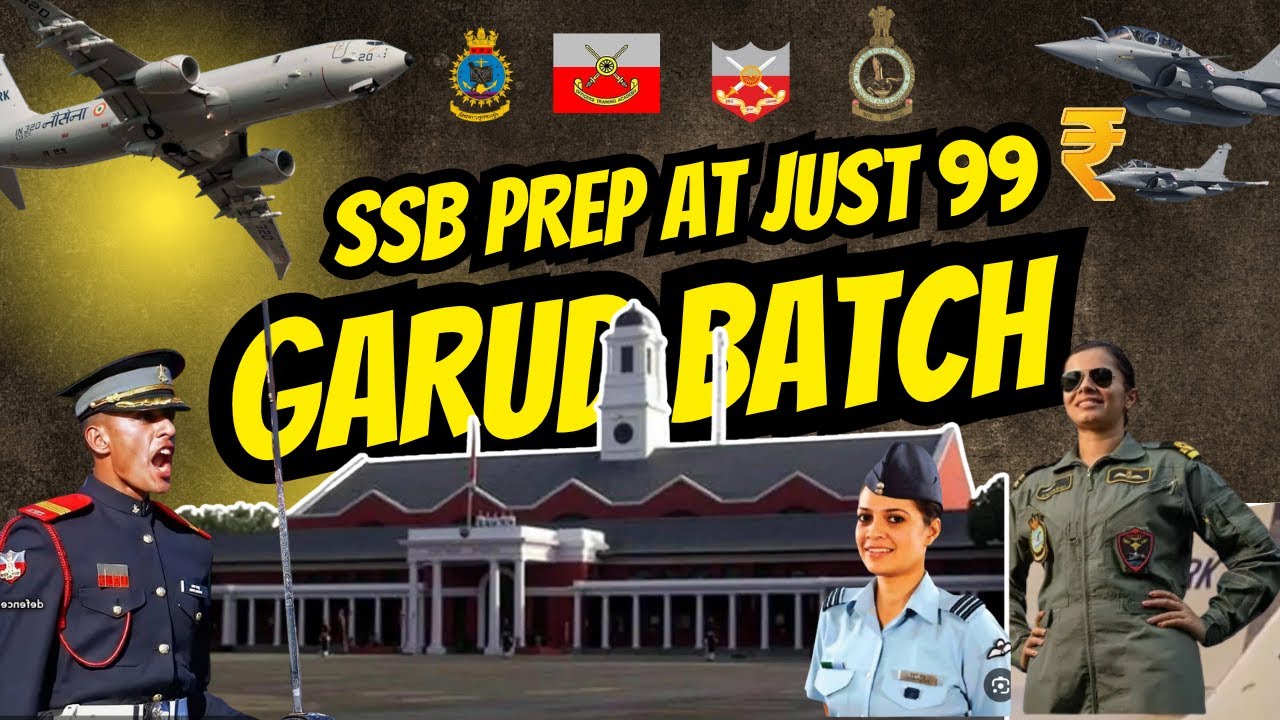 The Most affordable SSB Interview  & Spoken English Preparation  | Garud Batch  #ssb #ssbinterview