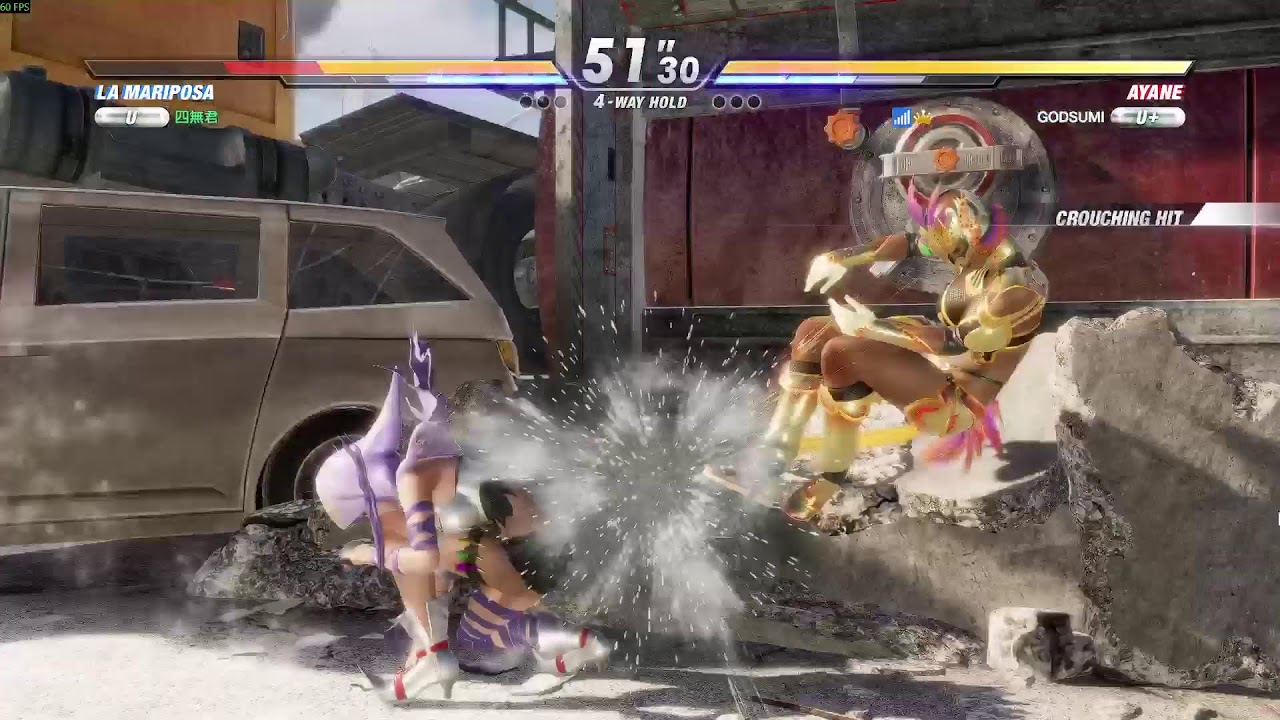 「四無君」steam [Dead or Alive6] 直播 - La Mariposa / Lisa /kokoro /mai