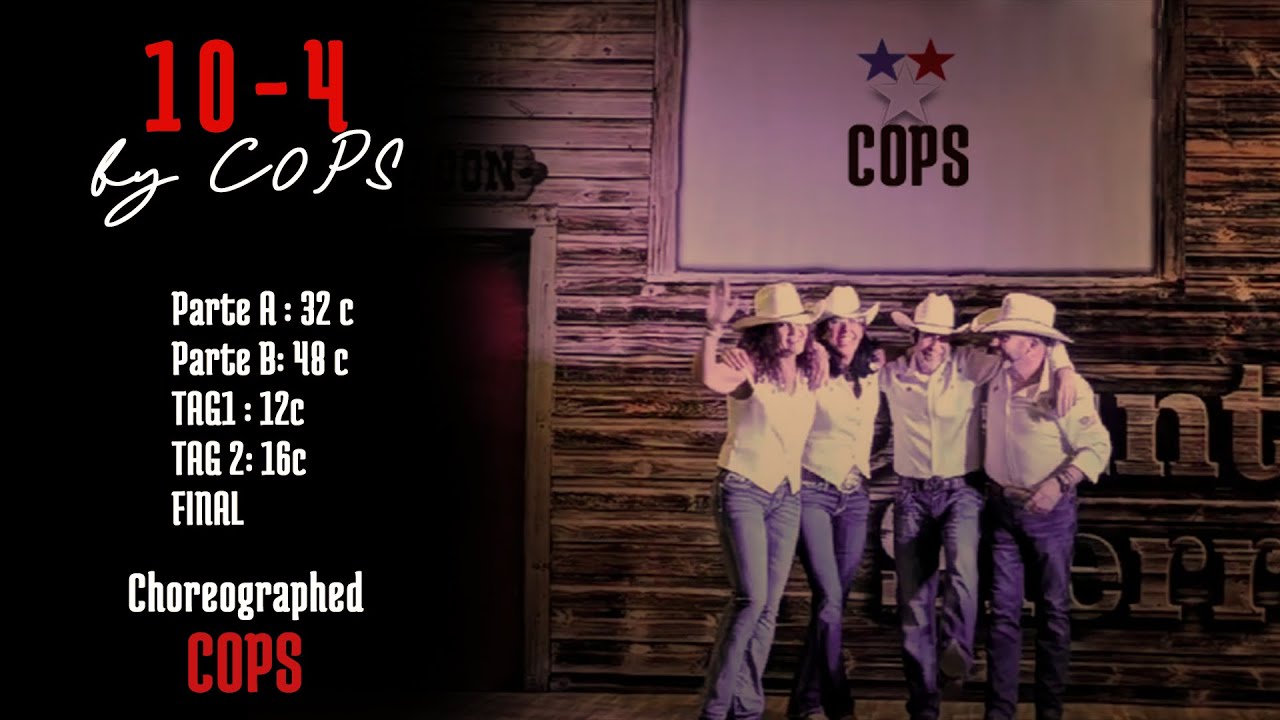Tutorial 10-4. Coreografía country line dance.