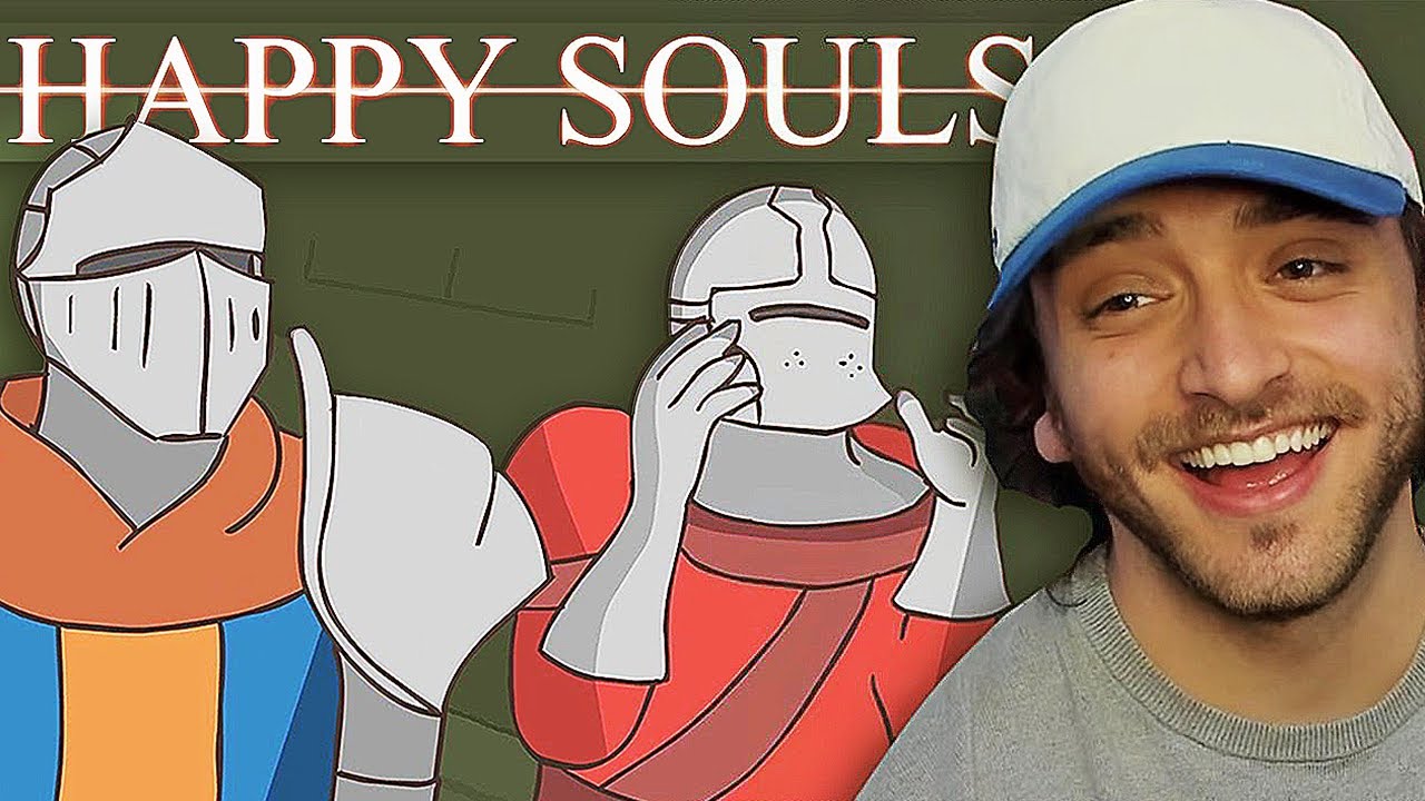 Реакция на знаменитую пародию на Happy Souls...