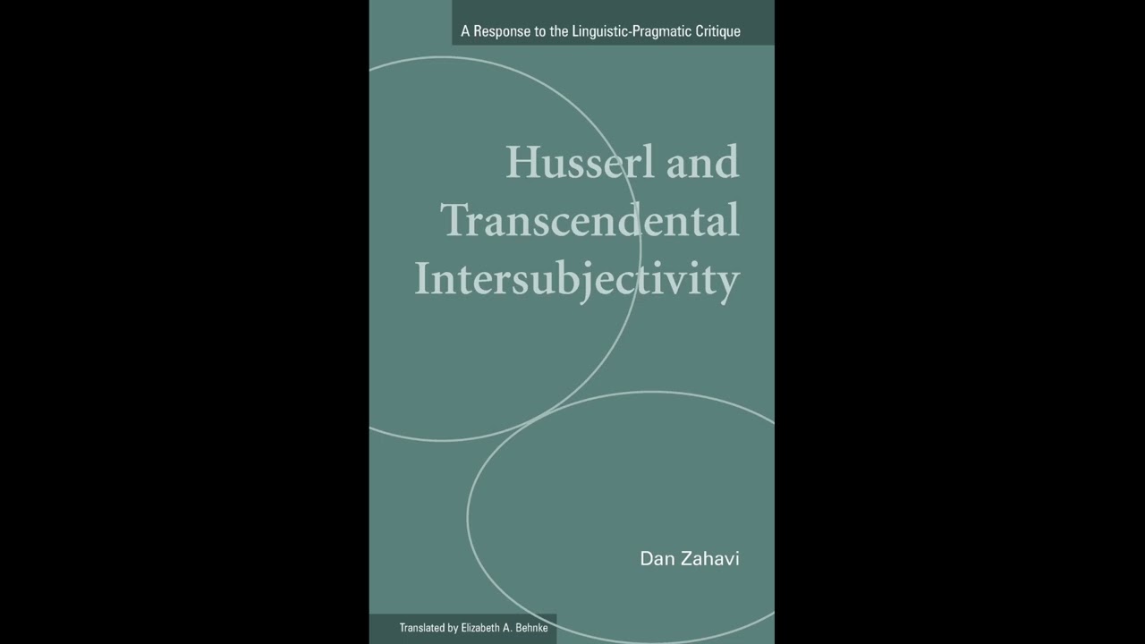 [170] Husserl and Transcendental Intersubjectivity By Dan Zahavi