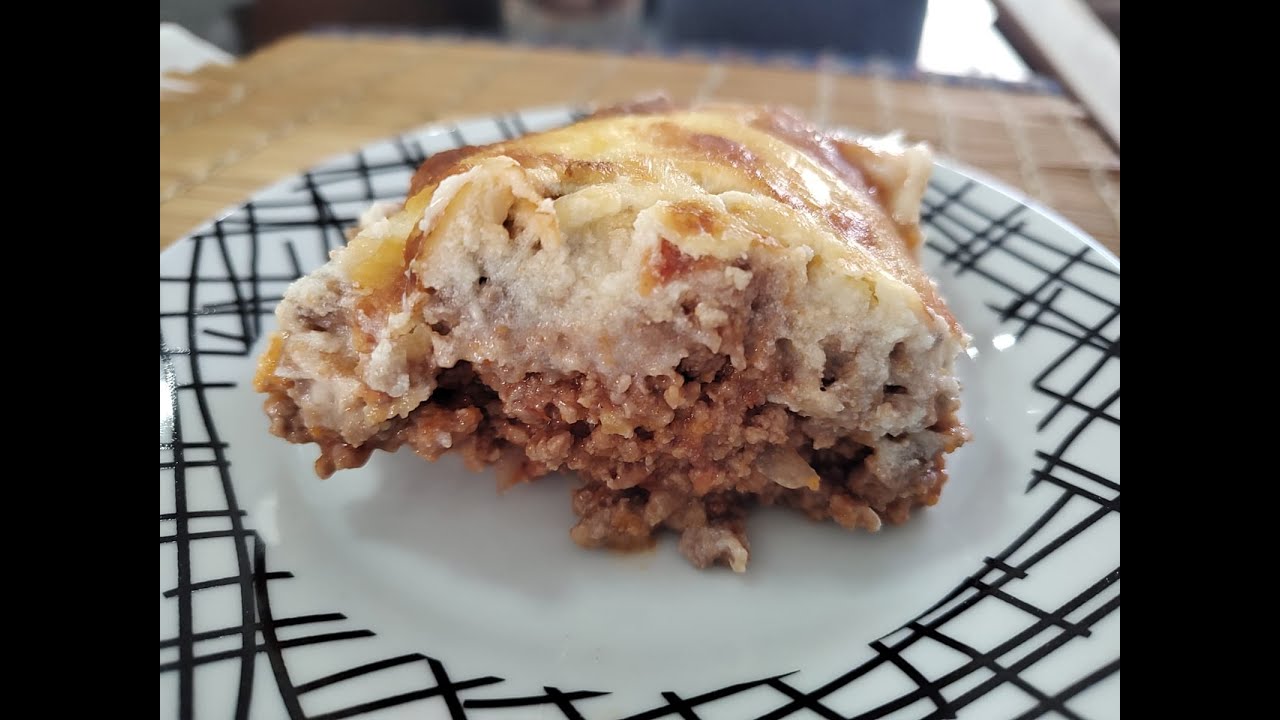 RECEITA DE CARNE MOÍDA COM CREME DE BATATA E REQUEIJÃO