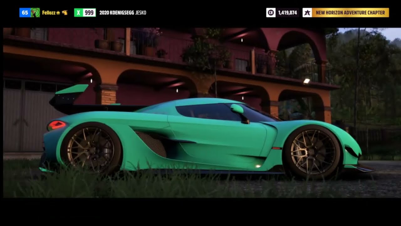 Forza Horizon 5 on the PS5! JESKO is HERE! Let's GO!
