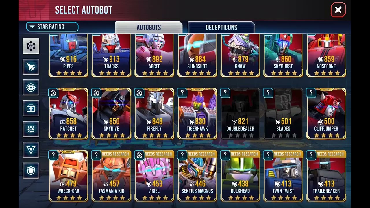 Transformers Earth Wars: Z-Energon Battles