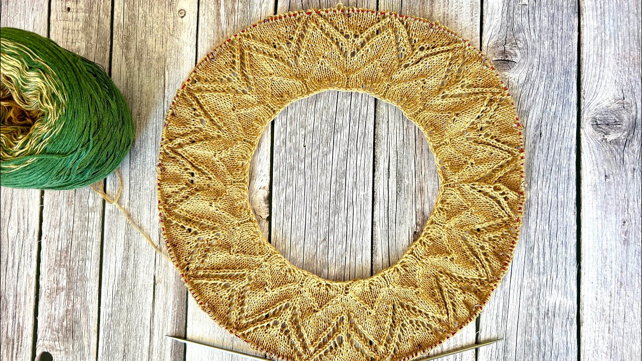 Sommershirt mit Lochmuster stricken - Teil 1 #sandbaumshirt