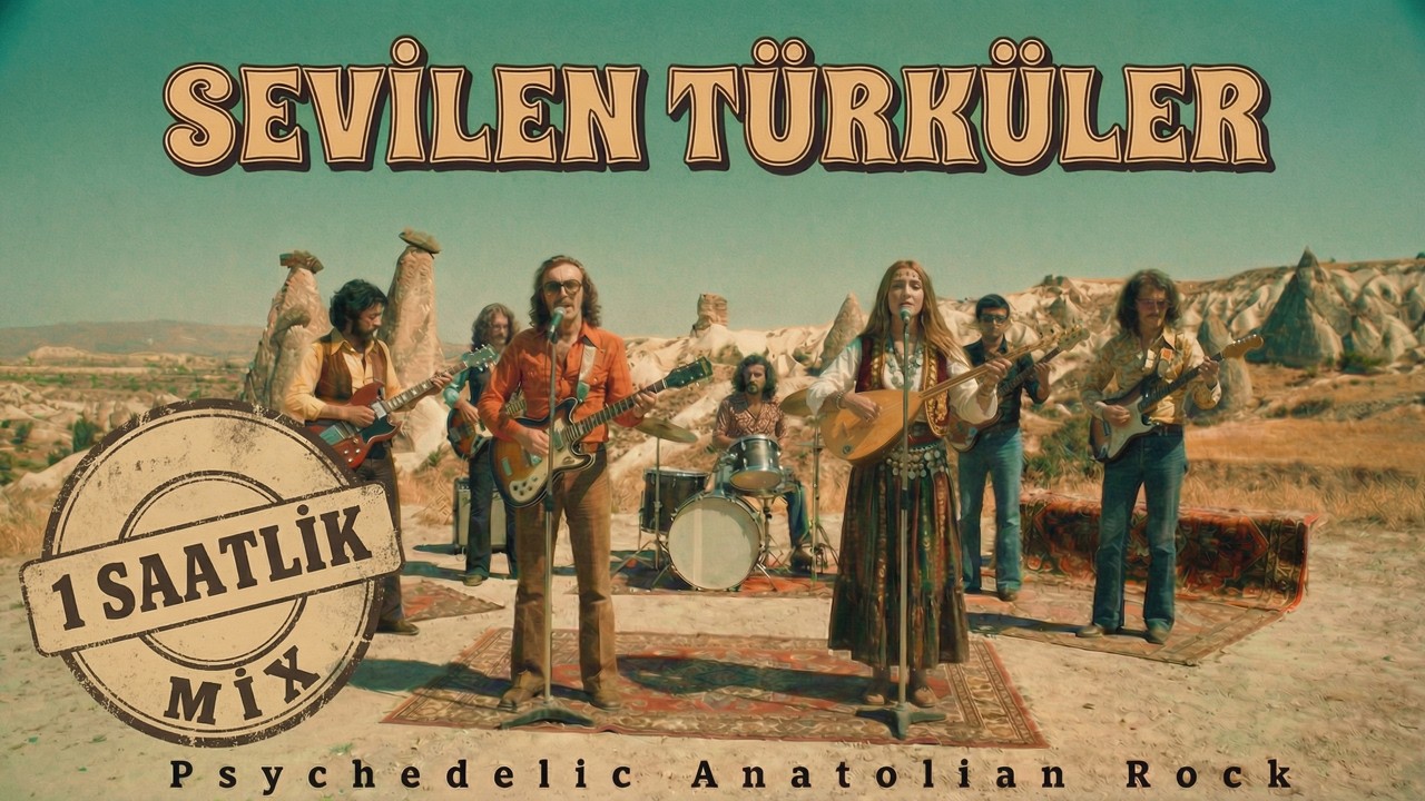 Sevilen Türküler 1 Saatlik Mix | Psychedelic Anatolian Rock
