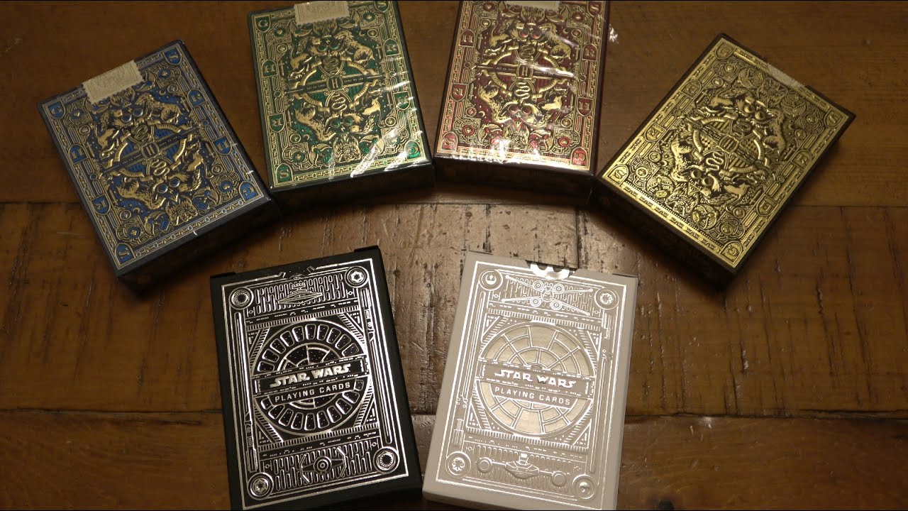 Collecting Decks Of Playing Cards...A Hobby Cristina & I Share (Our New Pickups From Theory11)