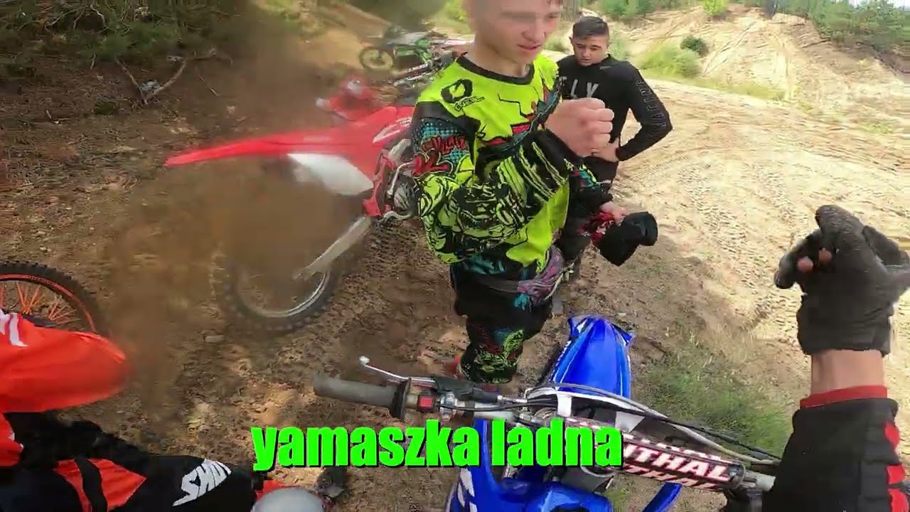 Niedzielna żwirownia z ekipą 🔥 ⚡ ( yz 125, crf 450, diabolini 300, kmx 125, xmotos 250)