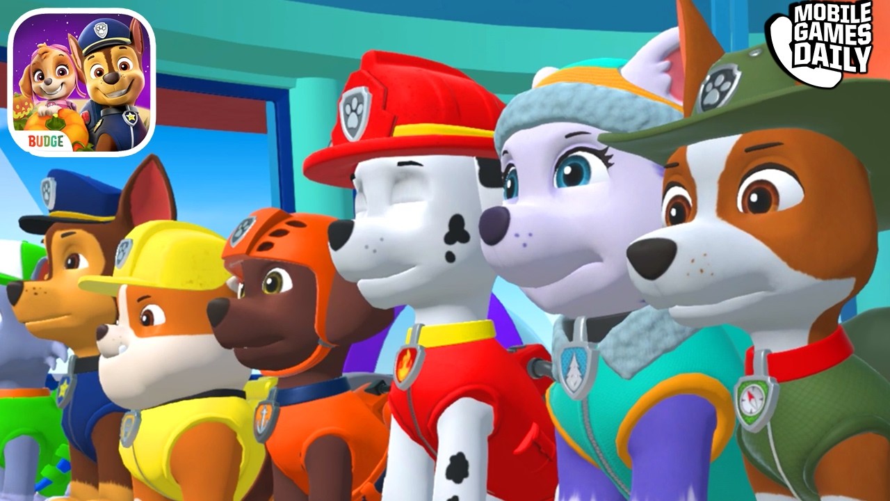 Paw Patrol Mighty Pups Save Adventure Bay - Paw Patrol Movie Clip Rocky Rescues Jake & Chase