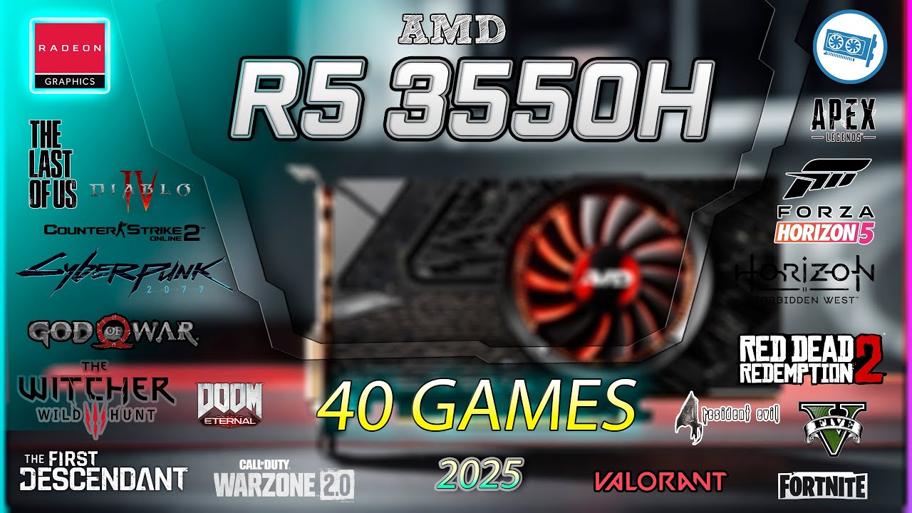 VEGA 8 in 50 Games (Ryzen&trade; 5 3550H)    | in 2025 -- YOU WON'T BELIEVE IT!